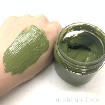 Verstrak de poriën Diep Clean Whitening Avocado Groene thee Clay Cleanser Mask